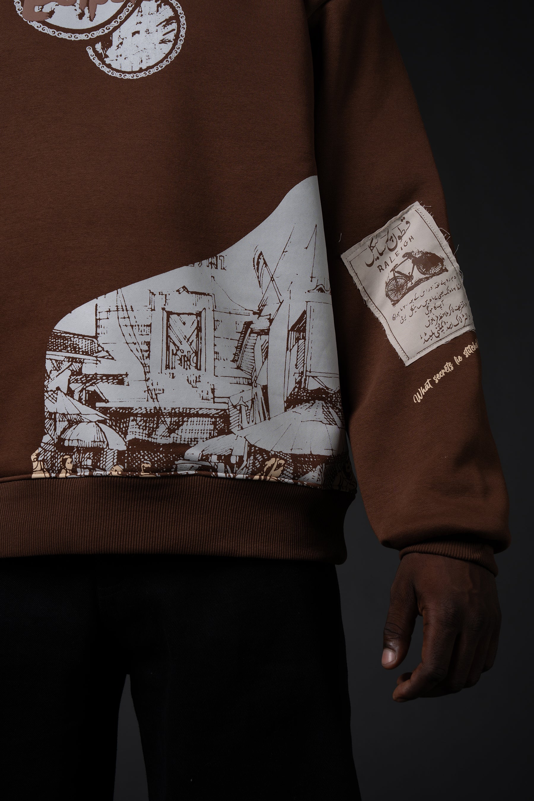 Rust & Sapphire Hoodie